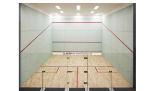 Permanent Glass court